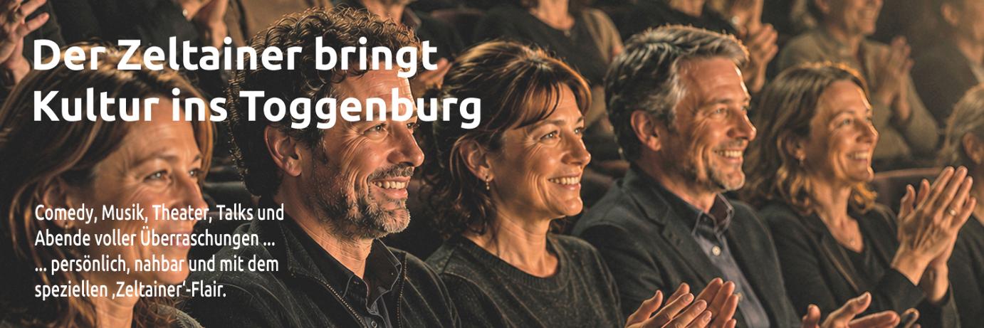 Der Zeltainer bringt Kultur ins Toggenburg