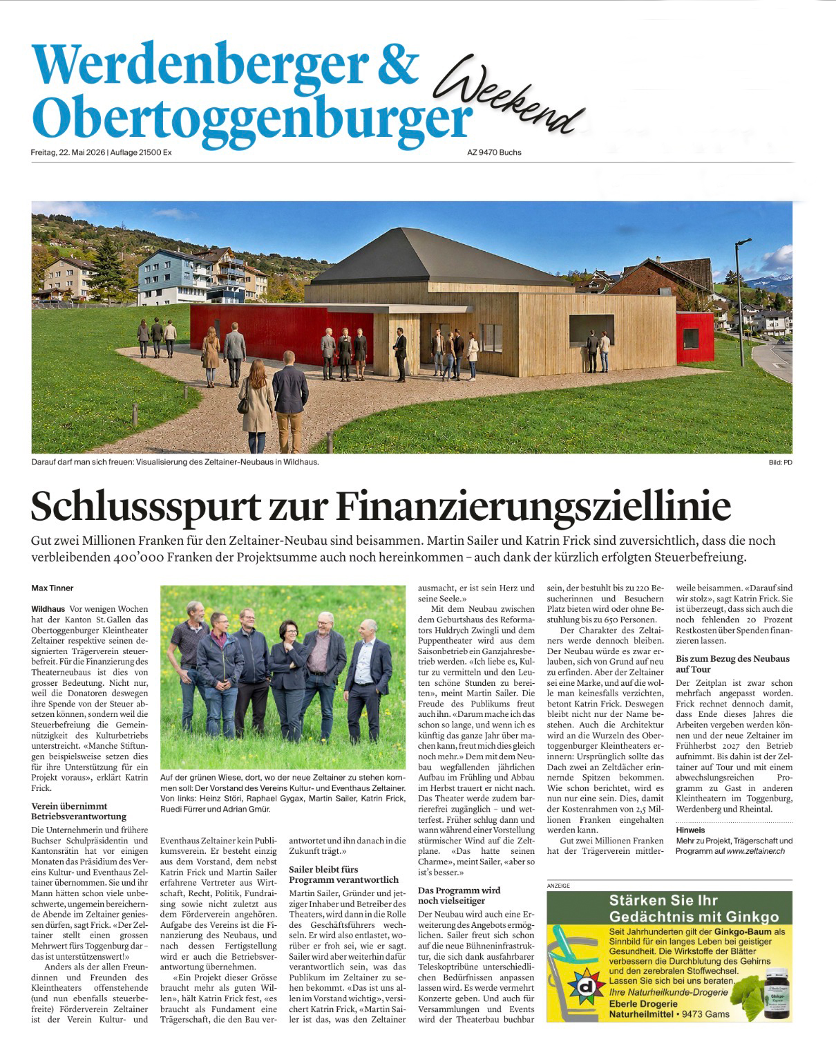 Werdenberger & Obertoggenburger Weekend